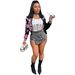 2025s F207 Women's Jeans Low Waist Patchwork Slim Fit Stretch Irregular Trendy Denim Shorts_ecoleips.com
