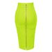 Hot Selling 16 Colors Bandage Short Striped Zipper Double Open Sexy High Waist Bodycon Half Skirt_ecoleips.com