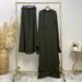 Women's Simple Casual Nida Set_ecoleips.com