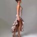 Women's Clothing Fashion Women's Irregular One Shoulder Evening Dress New Temperament Slim Slit Dress_ecoleips.com