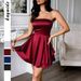 European And American Evening High-end Party Strapless Dress, Women's Clothing, 2025 Winter_ecoleips.com