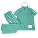 Women's Clothing Stand Up Collar Operating Room Short Sleeved Hand Washing Clothes SPA Nurse Clothes Surgical Clothes Elastic Quick Drying_ecoleips.com