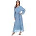 Women's Patchwork Long Sleeved Fashion Dress_ecoleips.com