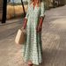 Women's Clothing Beautiful Beauty Retro Stand Collar Large Size Fashion Loose Dress Long_ecoleips.com