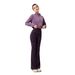 European And American Leopard Print Fleece Flared Yoga Warm High Wait Hip Lift Fitne Outdoor Running Sport Long_ecoleips.com