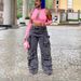 plus Size Trendy Multi Pocket Cross-Border Jeans Women's Stretch Denim Workwear European American Style Fashion Bestseller_ecoleips.com