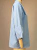 K Women's New Fashion Lapel Design, Niche And Versatile, Solid Color Shirt Top_ecoleips.com