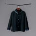 girl 2025 Winer New Rero Chinese Syle Buon Conras Color Sand Collar Sand Washed Linen Jacke Women's Shor Coon_ecoleips.com