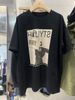 Retro American Cotton T-Shirt Women's Loose Summer Oversize Lazy Style Half Sleeve Top Pure Color Casual Round Neck Tee_ecoleips.com