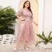 Women's Clothing Mesh Embroidered Banquet Party Long Dress 200 Pounds To Wear_ecoleips.com