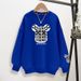 Women's Crew Neck Hoodie Fleece Lined Thickened Top European Style Loose Fit Petite Size Spring Autumn Winter New Hot Selling_ecoleips.com