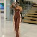 K Women's Fashion Contrasting Color Personalized Tassel Casual Leggings Jumpsuit_ecoleips.com