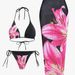 Women's Clothing Bikini Blouse Jacket Sexy Lily Fixed Edition Printing Swimsuit Three-piece Set_ecoleips.com