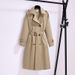 High Temperament, Mid To High End Trench Coat For Women, Autumn New Style, Korean Version, Waist Cinching Classic_ecoleips.com