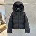 Women's Clothing White Duck Down Short Down Jacket Puffer Down Jacket Women's Short Puffer Jacket - Ultra-Warm Duck Down Coat With Hood For Winter_ecoleips.com