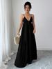 Elegant And High-End Halter Long Dress For Women's Wear Spring/Summer 2026_ecoleips.com