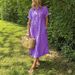 Aria Basics Aria Basics European And American Cross-Border Loose Plus Size Striped Short Sleeve Shirt For Women Summer New Casual Cotton Linen_ecoleips.com