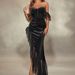 popular Light Luxury Niche Evening For Women, Banquet Toast D, Adult Ceremony Party One-shoulder Long_ecoleips.com