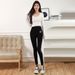 Women's Clothing modal high waist leggings for summer wear, slimming and slimming sports fitness pants, slimming and plastic yoga pants_ecoleips.com