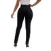 Women's Clothing Fashion Denim Small Feet Ripped Long Sexy High Waist Black Jeans_ecoleips.com