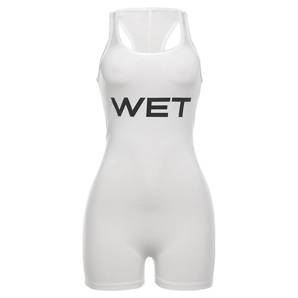 Summer New Arrivals Women's Backless Solid Color Suspender Sports Tight Jumpsuit Fashionable Sexy European American Style 2025_ecoleips.com
