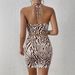 Sexy For Women Summer New Fashion Halter Neck Strap Bodycon Slimming Skirt Two-Piece Set Trendy_ecoleips.com
