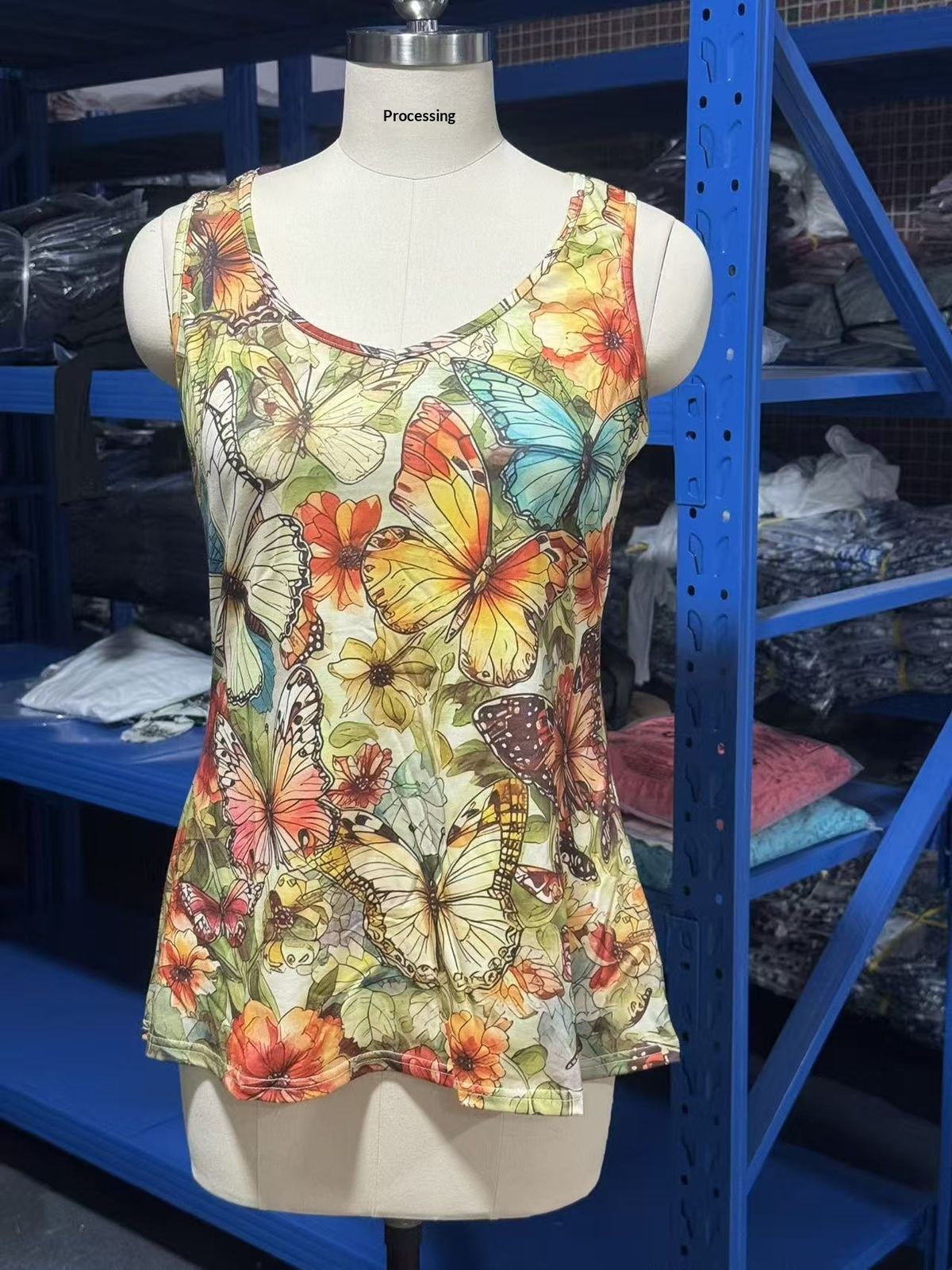 European And American Foreign Trade 2025 New Casual Versatile Fashion High-quality Tank Top T-shirt_ecoleips.com