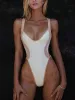 Ladies' Summer Vacation Suitable Beachwear Patchwork Body Backless Cross-Border Bikini Women's One-Piece Swimsuit_ecoleips.com