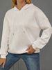 Women's Clothing Autumn And Winter New Loose Casual 3D Letter Fashionable All Match Hooded Long Sleeved Sweater Women_ecoleips.com