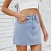 Women's Clothing Washed Fashionable Versatile Denim Short Skirt_ecoleips.com