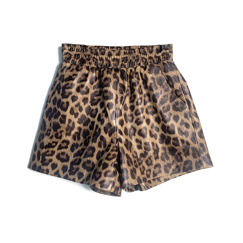 Aria Basics Aria Basics HN1848 Genuine Sheepskin Leather Autumn/Winter New European And American Fashion Personality Trend Leopard Print Women's_ecoleips.com