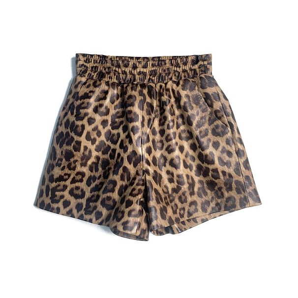 Aria Basics Aria Basics HN1848 Genuine Sheepskin Leather Autumn/Winter New European And American Fashion Personality Trend Leopard Print Women's_ecoleips.com