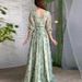 Women's Clothing Green Evening Dress Luxury Niche Banquet High End Adult Birthday Host Dress_ecoleips.com