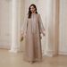 plus Size Women's Embroidered Sequined Robe NC181 E Commerce Hot Selling Dress Cross Border Tassel New Arrival Muslim Fashion_ecoleips.com