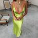 Summer New Style Sexy V Neck Lace Camisole Dress Cross Border European American Style 2025_ecoleips.com