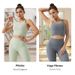 Eco-Friendly Mid-Length Fitness Vest For Women High Neck Sports Top With Cross Strap Backless Design European American Style_ecoleips.com
