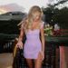 Women's Spaghetti Strap Lace Trimmed Short Skirt Sexy Slit Slim Fit Summer Dress Casual Elegant Fashion England Style_ecoleips.com
