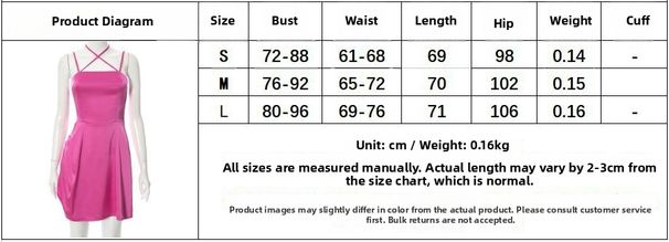 Silky Slim Fit Halter Neck Mini Dress 2025 European American Style Sexy Casual Versatile Personalized Fashion for Hot Girls_ecoleips.com