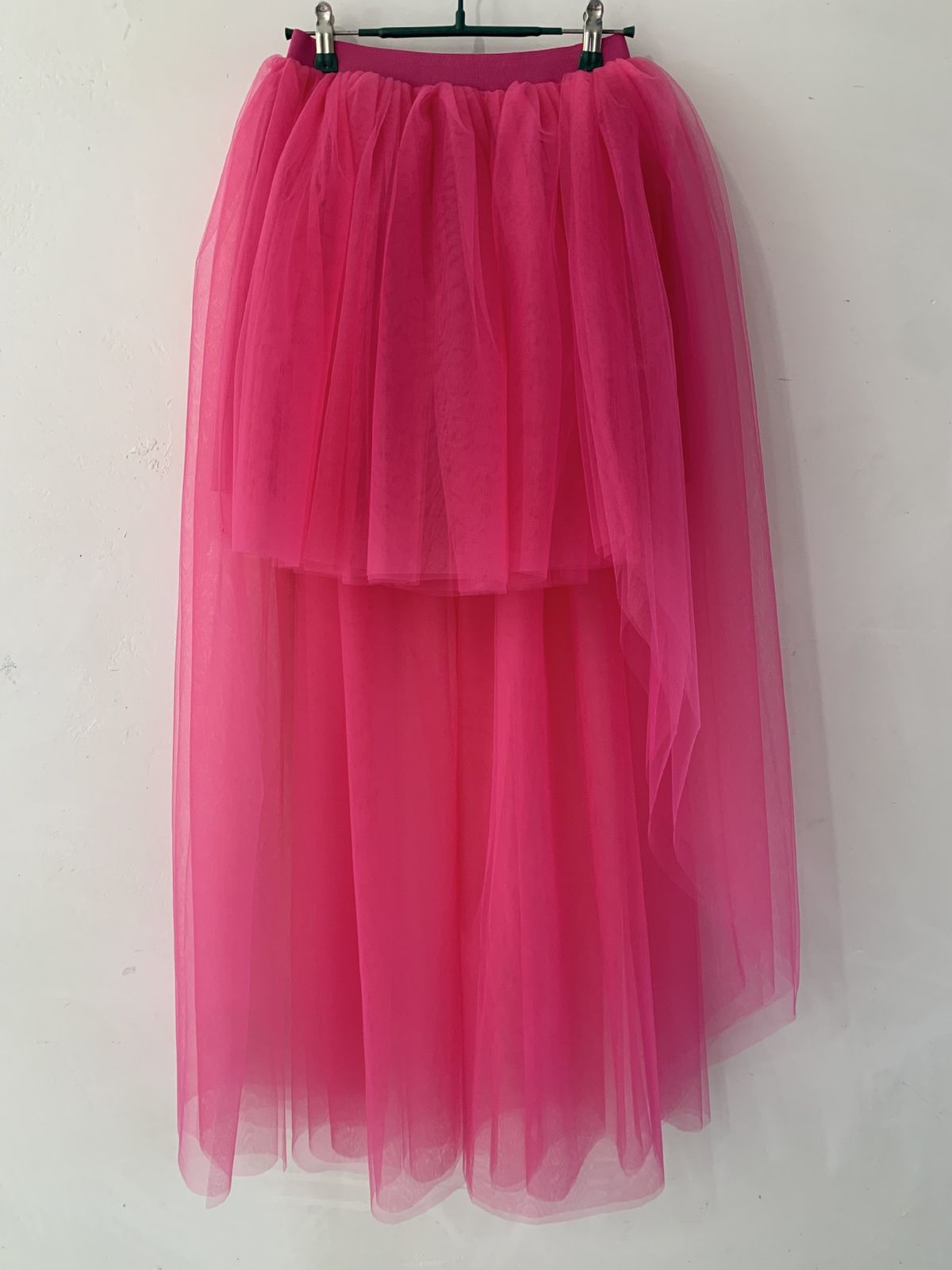 Women's Clothing Swallowtail Skirt Mesh Skirt Sexy Black Short Front And Long Back Puffy Skirt For Adults_ecoleips.com