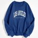 Vintage American Letter Print Fleece Pullover Sweatshirt – Unisex Relaxed Fit, Soft Brushed Lining, Retro Streetwear (S-XXXL)_ecoleips.com