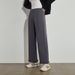 Women's Sanitary Winter New Korean Version Thick Casual Aerospace Tencel Hot Warm Velvet Ankle Can Be Pulled Straight_ecoleips.com