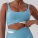 High-Waisted Color-Block Sports Fitness Skirt For Women Anti-Exposure Outdoor Running Tennis Badminton Pants Skirt_ecoleips.com