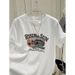 European Style Large Pure Cotton Short Sleeve T-Shirt For Women 2024 Summer New Plus Size Women's Clothing Belly_ecoleips.com