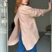 Solid Color Personality Street Style Spring Autumn Long Sleeve Loose Split Shirt Fashionable Women's Clothing_ecoleips.com