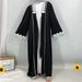 Hot Sale Embroidery Ring Lace Cardigan Dress Arab Dubai Temperament Elegant Long Dress_ecoleips.com