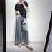 Birdsky, 1pc 100% Natural Mulberry Silk Women Loose Cuts Pants Capris Wide Leg Trousers Extra Size, High Waist. S-39_ecoleips.com