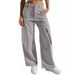 , , European And American Foreign Trade Cross-border Supply Multi-pocket Workwear Jeans For Women_ecoleips.com