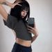 Aria Basics Aria Basics European And American Style Backless Lace-Up Slim Waist-Exposing T-Shirt For Women Summer Pure Desire Sexy Hot Girl_ecoleips.com