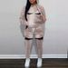 Women’s Clothing autumn and winter new women's suits fashion long sleeved pullover hoodie sweater two piece suit WH6+ML1_ecoleips.com
