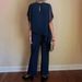 Women's Clothing Temperament Elegant Loose Irregular Round Neck Chiffon Top Set_ecoleips.com